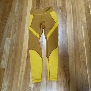 Yellow Lululemon Leggings